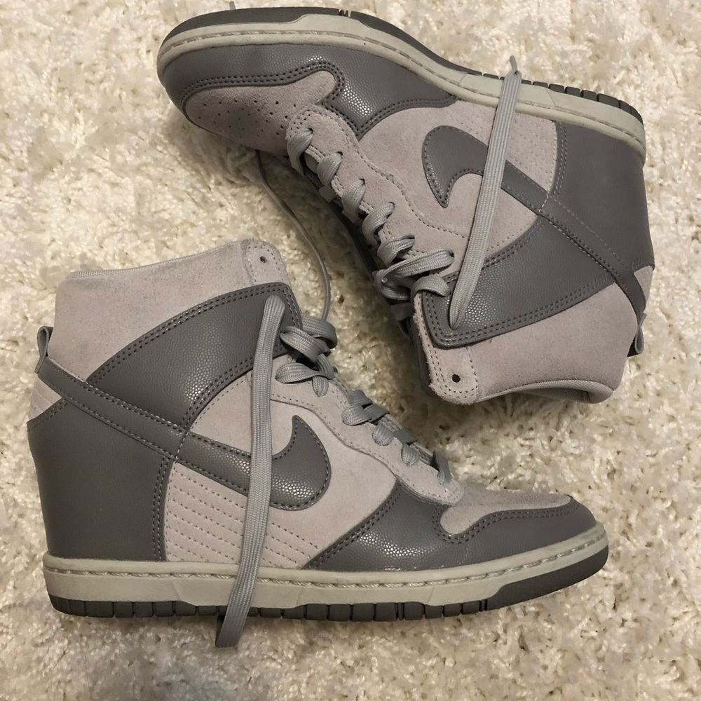 Grey wedge Nike’s